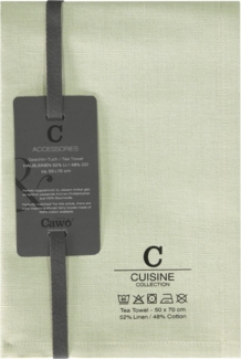 Cawö Home Geschirrtuch Cuisine Nature Uni 531, (1-tlg)