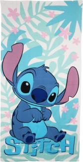 Disney Strandtuch Disney Lilo und Stitch Mikrofaser Badetuch XL 70x140 cm