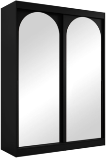 Kleiderschrank Mezzinto 150 (Farbe: Schwarz)