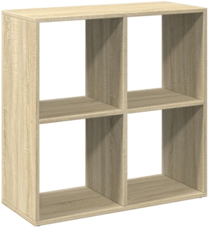 vidaXL Raumteiler-Bücherregal Sonoma-Eiche 69,5x29x69,5 cm 858005