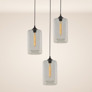 s.luce Cruet mehrflammige Hängeleuchte Klar