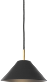 Halo Design 744657 Pendelleuchte Hygge 24cm schwarz G9