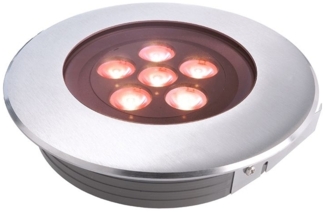 Deko Light Flat I RGB Bodeneinbaustrahler Außen LED silber IP67 510lm 30° Modern