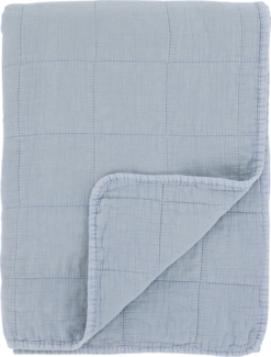 Chic Antique - Decke Quilt Tagesdecke Kuscheldecke 180x130 cm Blau 16102106