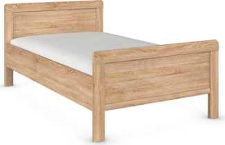 rauch Bett Bett Einzelbett Stollenbett EVELYN, in Komforthöhe aus Holzwerkstoff in elegantem Stil MADE IN GERMANY