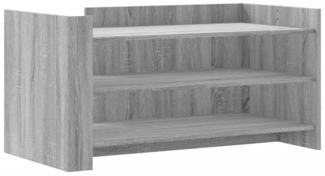 Couchtisch, Sofatisch Grau Sonoma 100 x 50 x 50 cm Holzwerkstoff