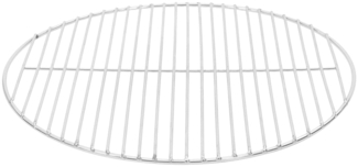 vidaXL Grillrost rund, Edelstahl silber, Ø47 cm