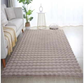 Ayyildiz Teppiche Hochflor-Teppich AMBIANCE 5110, rechteckig, Höhe: 25 mm, Läufer / Besonders weich / Dicker Flor / Pflegeleicht