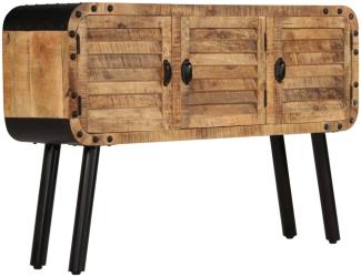 vidaXL Sideboard Massivholz Mango 120x30x76 cm 245262