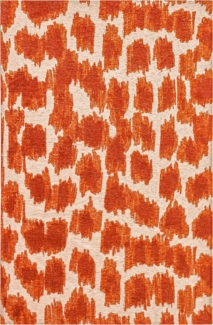 Teppich Lola&Moi Ikat Gold blood 200 x 280 cm