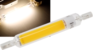 LED Strahler 8W R7s "RS118 COB8"360°, 4200k, 950lm, 118mm, neutralweiß