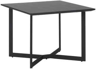 Tokyo Ecktisch 70x70 cm schwarz Tisch Beistelltisch Couchtisch Sofatisch