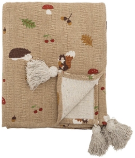Kinderdecke Fall Decke, Braun, Bloomingville