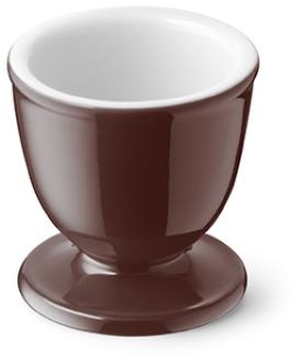 Eierbecher Solid Color Kaffeebraun Dibbern Eierbecher - Mikrowelle geeignet, Spülmaschinenfest
