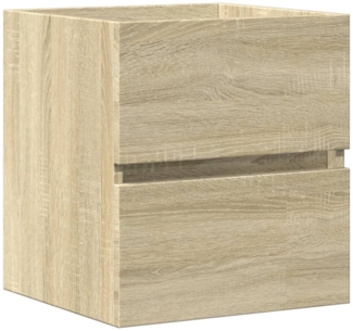 Waschbeckenunterschrank Sonoma-Eiche 41 x 38,5 x 45 cm Holzwerkstoff