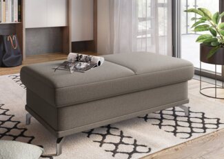 sit&more Hocker Cabrio, B: 113 cm, individuell zu kombinieren, Federkern