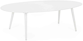 Bizzotto Couchtisch Ridley aus Aluminium, Weiß