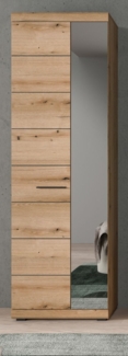Garderobenschrank / Schuhschrank Shawn Evoke Eiche 62x197 cm