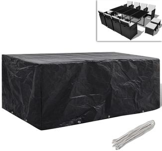 Gartenmöbel-Schutzhülle 8 Ösen 229x113x73 cm