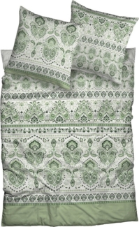 CASATEX Bettwäsche Bettwäsche "Meriane", Mako-Satin, 3 teilig, Satin Paisley