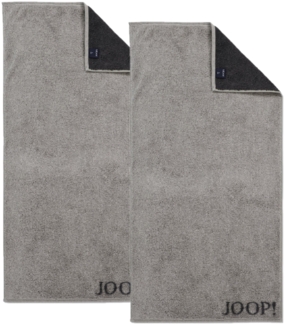 2 Stück Joop! Handtuch Classic 1720-77 platin 50x100