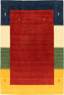 Morgenland Gabbeh Teppich - Indus - Mirage - rechteckig - 180 x 120 - Rot