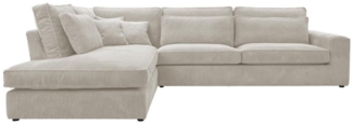 Beautysofa Ecksofa PARMA Die Lieferung beinhaltet die Lieferung in die Wohnung, im modernes Design, klassische Polsterecke inklusive Wellenfedern