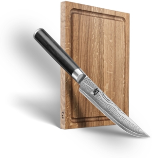 KAI Shun Steakmesser Set - Steakmesser + Schneidbrett DM0711-W25