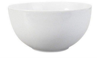 Arzberg Cucina Bowl / Schüssel, Müslischüssel, Porzellanschüssel, Müslischale, Müsli Schale, Bianca, Porzellan, 13 cm, 42116-800001-13313