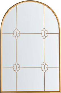 Wandspiegel THULAY 65 cm 99 cm Gold