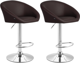 2er Set Barhocker Miami V2 Kunstleder [308510]