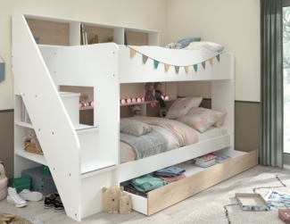 Parisot Kinderbett Bibop mit Tili (Made in Frankreich, 1-tlg, Ohne matratzen), Etagenbett Kinderbett Jugendbett