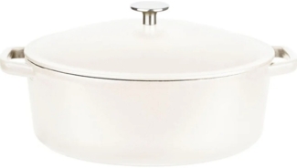 GSW Kochtopf GSW Gusseisen Kochtopf Schmortopf 30 x 24 cm Induktion Spülmaschinenfe