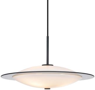 Halo Design 743612 Pendelleuchte Orbit G9 opal schwarz 40cm