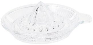 Pasabahce Zitronenpresse aus Glas mit Ausgießer - manuelle Zitronen, Limetten & Orangen Presse - Zitruspresse Orangenpresse Saftpresse für Zitrusfrüchte