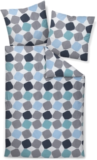 Bettwäsche J. D. Mako-Satin (200x220 cm, mit 2 Kissen)