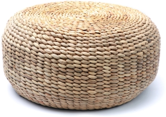 Der Hyazinthen-Pouf - Natur - M - Natürlich - 60x60x30cm