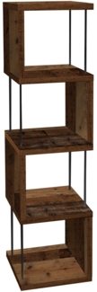 Regal Elga 33x33x126 Bücherregal Standregal texas oak 14822