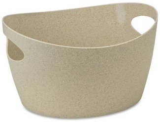 Koziol Utensilo Bottichelli S, Bottich, Aufbewahrungskorb, Organic Recycled, Recycled Desert Sand, 1. 5 L, 1445121