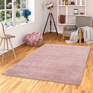 Pergamon Hochflor-Teppich Hochflor Langflor Teppich Aloha, Rechteckig, Höhe: 40 mm