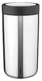 Stelton To Go Click Becher, Trinkbecher, Cup, Edelstahl pulverlackiert, Kunststoff, Edelstahl, 200 ml, 675