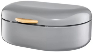 Ambition Brotkasten, Bambus, Stahl, (1-tlg), Olivier großer Brotkasten aus Stahl