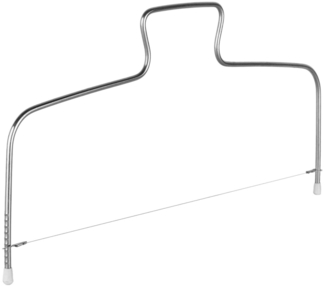 Kuchenschneider Tortenschneider aus Edelstahl Maße: ca. 31,5 x 14 x 0,4cm 18139