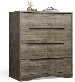 Bealife Kommode weiß, Kommode mit Schubladen, Schrank mit Schubladen, für Wohnzimmer