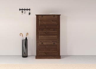 Home affaire Schuhschrank Liotta Mit 3 Klappen
