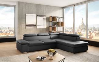 sit&more Ecksofa Valentine L-Form, B: 272 cm, mit Arm- & Kopfteilverstellung, optional mit Bettfunktion