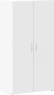 vidaXL Aktenschrank Weiß 60x32x115 cm Holzwerkstoff 840772