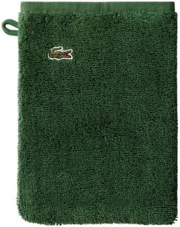 Lacoste Frottier Handtücher Lecroco|Waschhandschuh 15x21 cm| vert