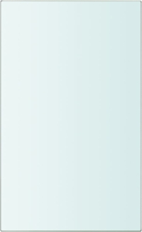 vidaXL Regalboden Glas Transparent 20x12 cm 243802