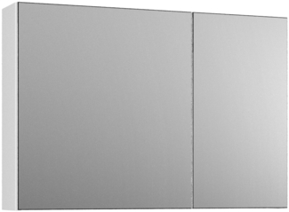 BADEDU GERS Spiegelschrank 80 cm breit, Weiß